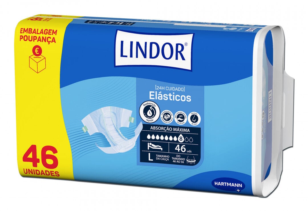 Fraldas Incontinência Elásticas Noite Tamanho Grande