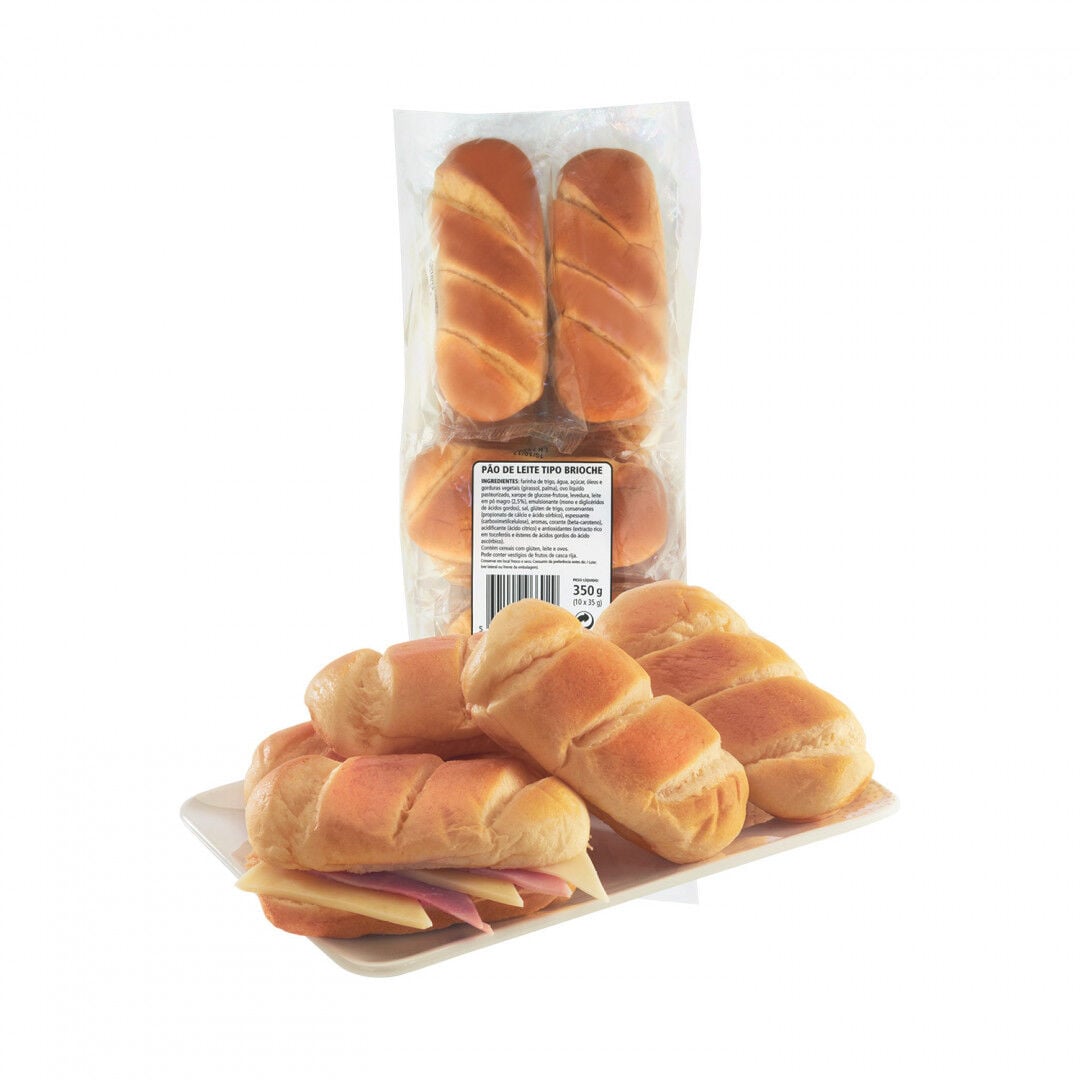 Pão De Leite Nossa Padaria 350 g