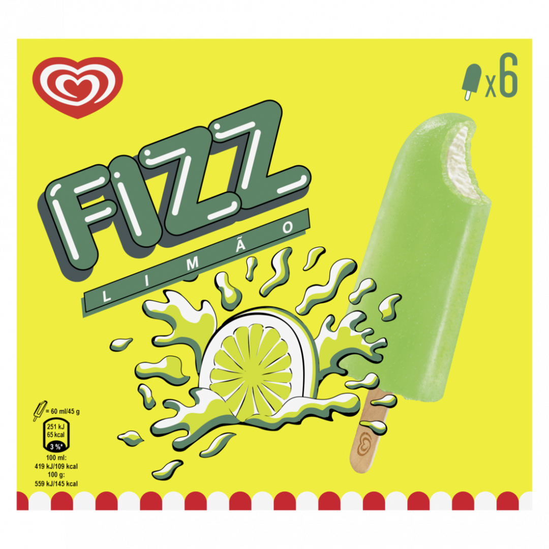 Gelado Fizz Limão OLÁ 360 ml
