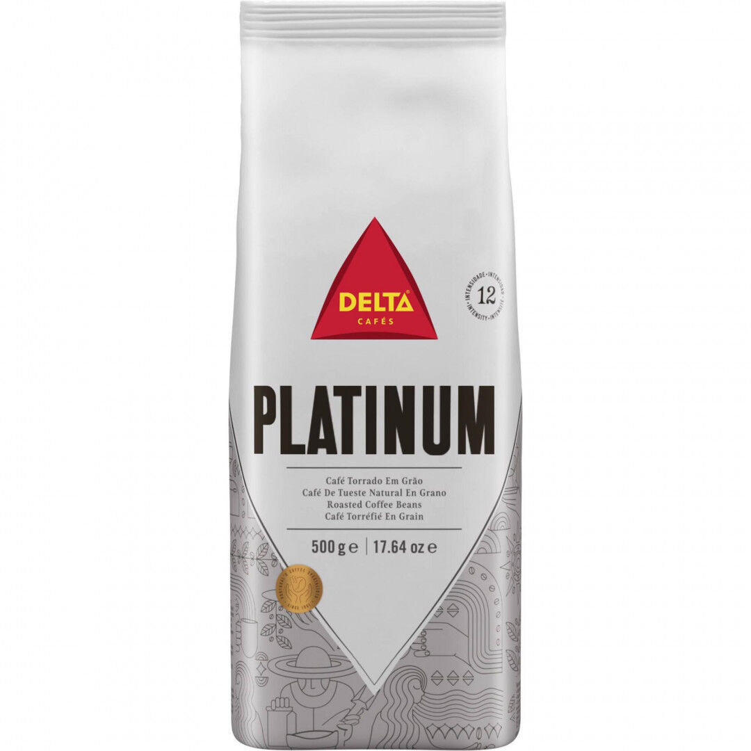 Café Torrado Em Grão Platinum Delta 500 g