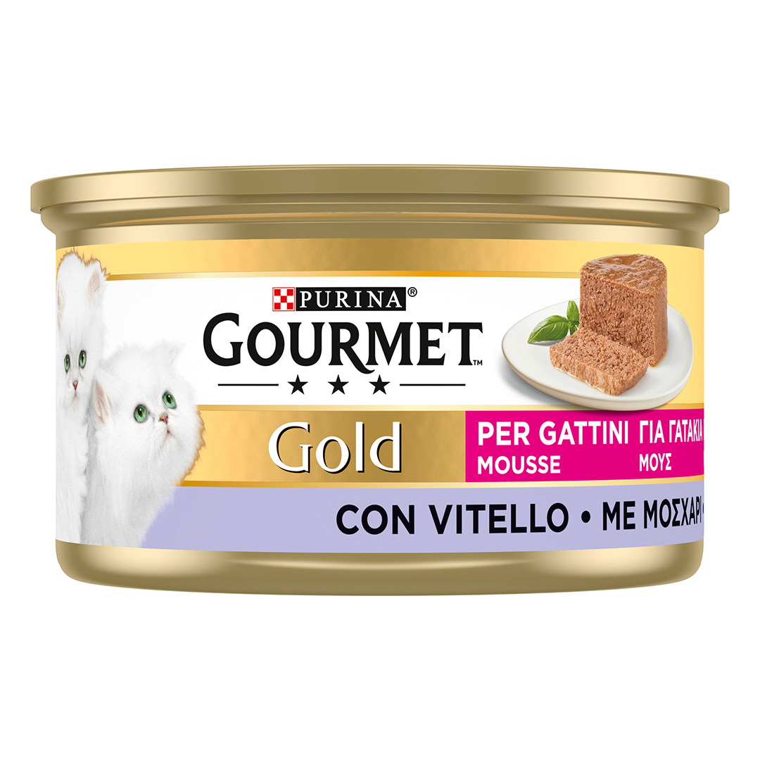 Comida Húmida para Gato Júnior Mousse com Vitela