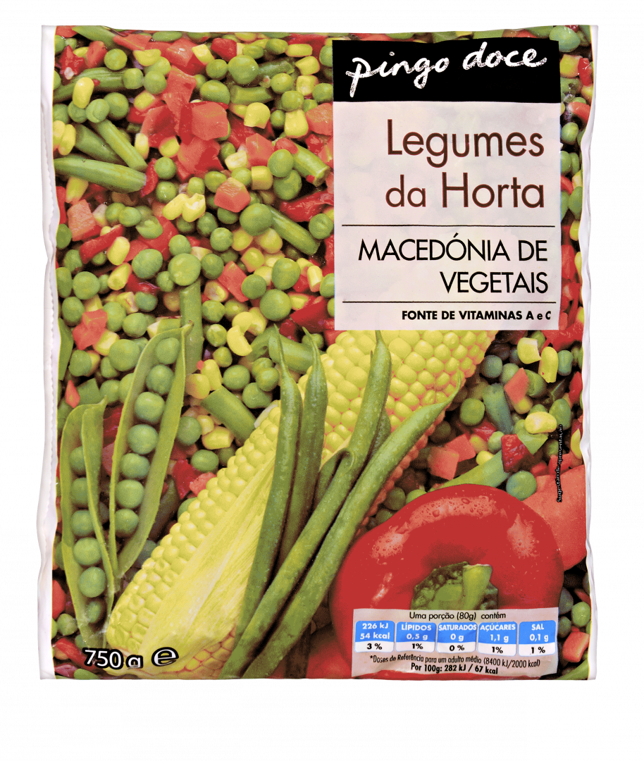 Macedónia de Vegetais Congelada