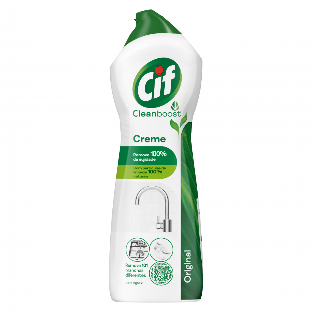 Creme Limpeza Branco CIF 750 ml
