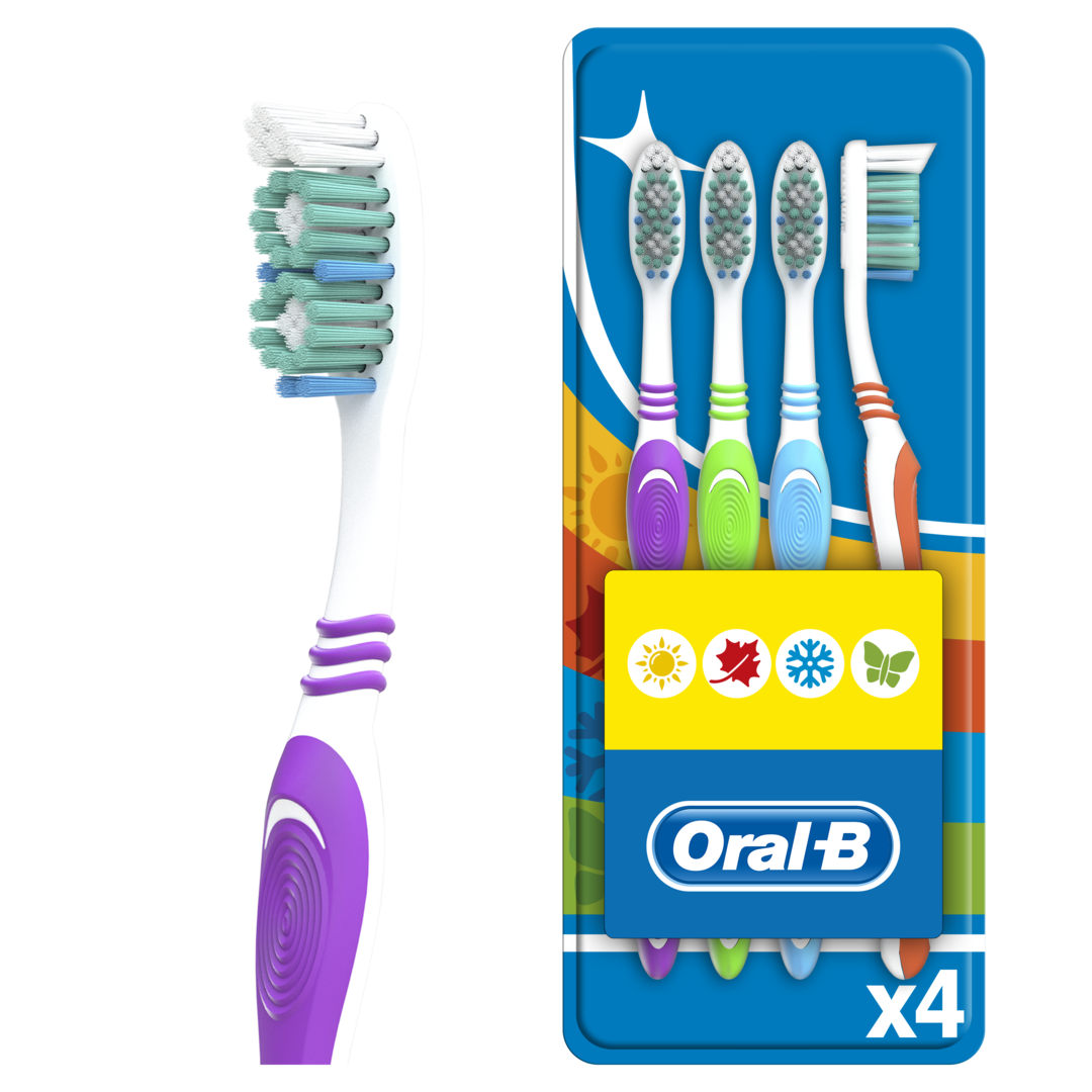 Escovas de Dentes Pack 4