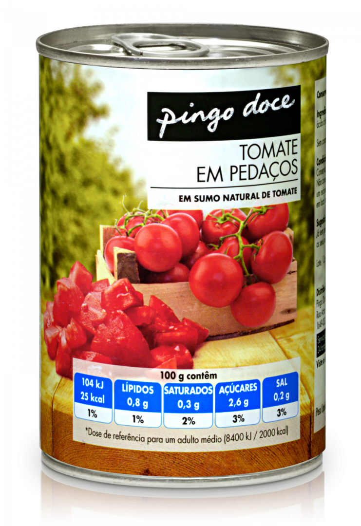 Tomate em Pedaços