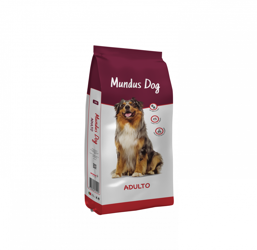 Comida Seca Para Cão Mundusdog 20 kg