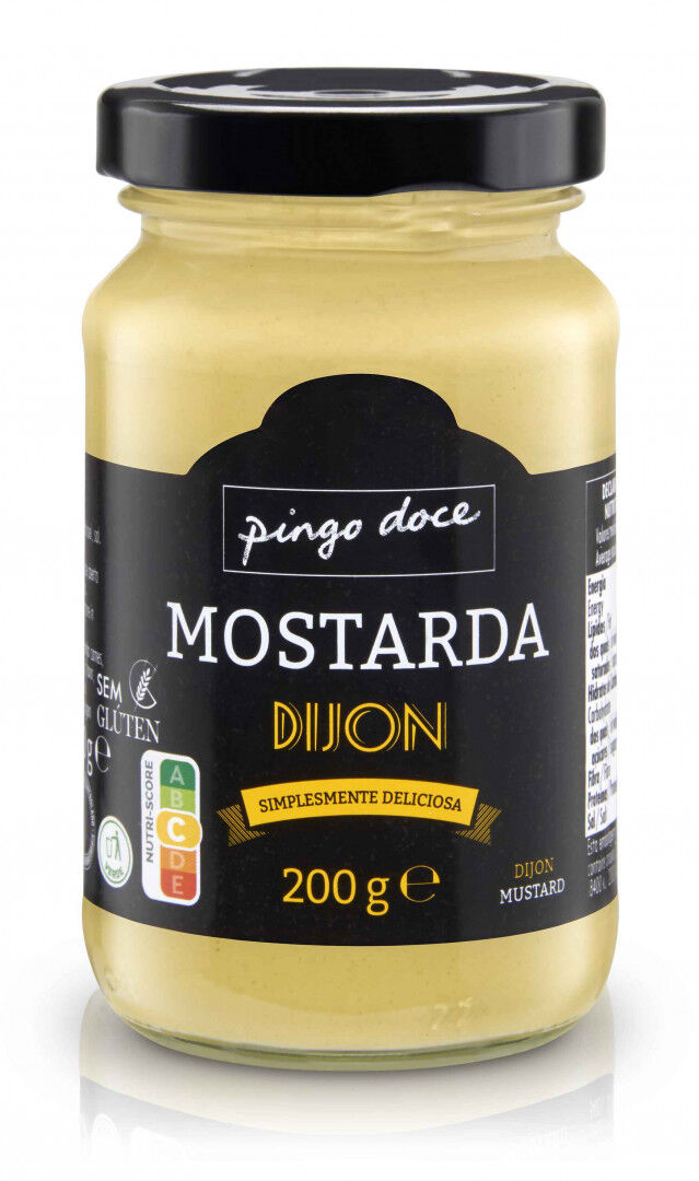 Mostarda Dijon em Vidro