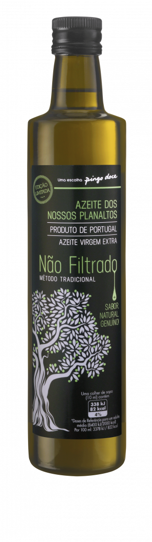 Azeite Virgem Extra Não Filtrado Nossos Planaltos Pingo Doce