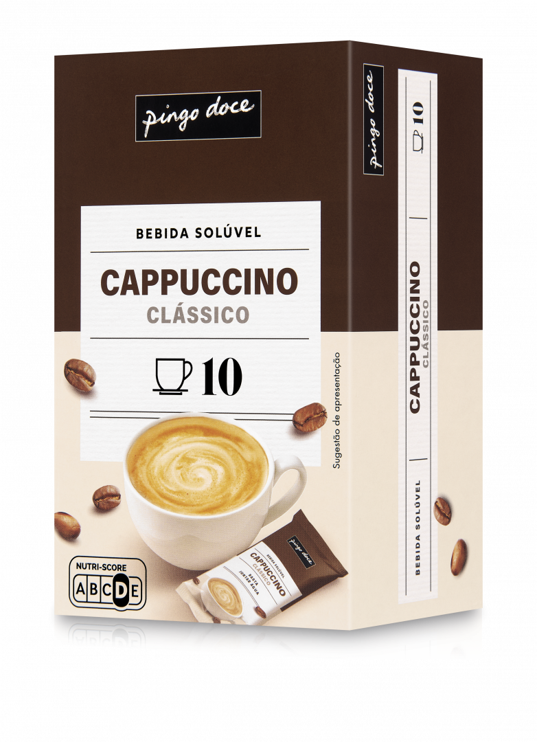 Cappuccino Solúvel Saquetas