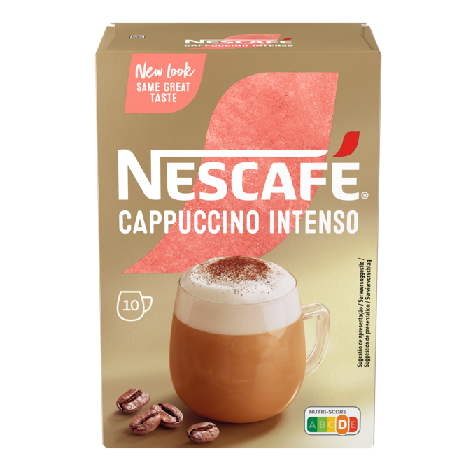 Cappuccino Solúvel Intenso Saquetas