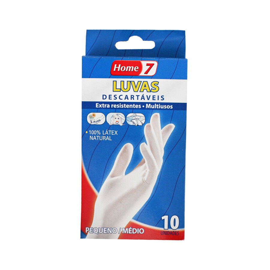 Luvas Descartáveis Pequeno/Médio
