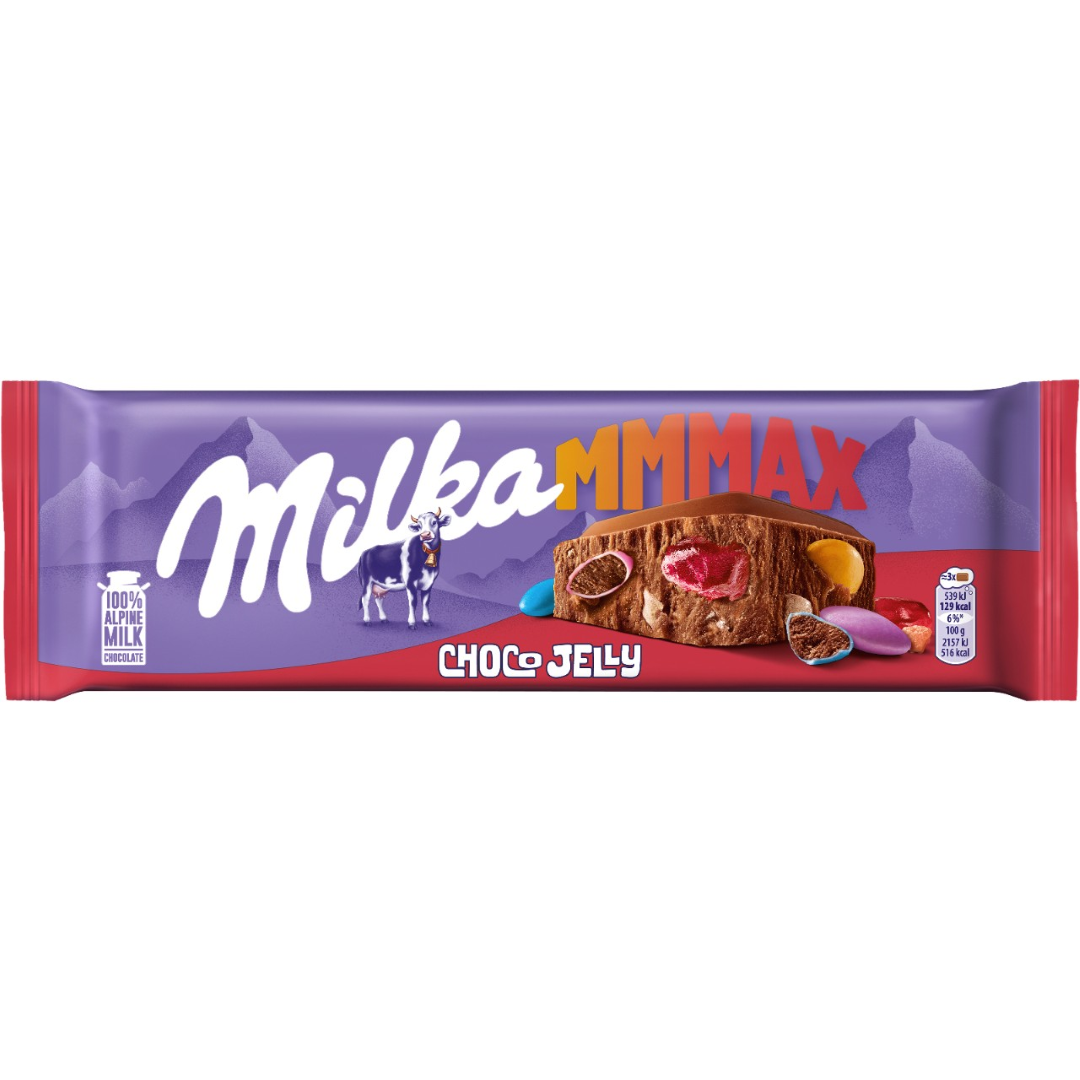 Tablete De Chocolate Milka Choco Jelly 250 g