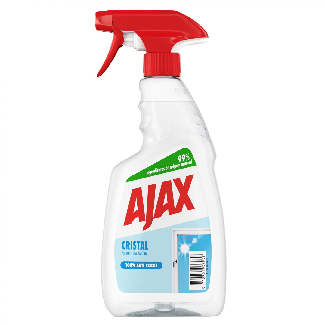 Limpa Vidros em Spray Cristal Anti Embaciamento