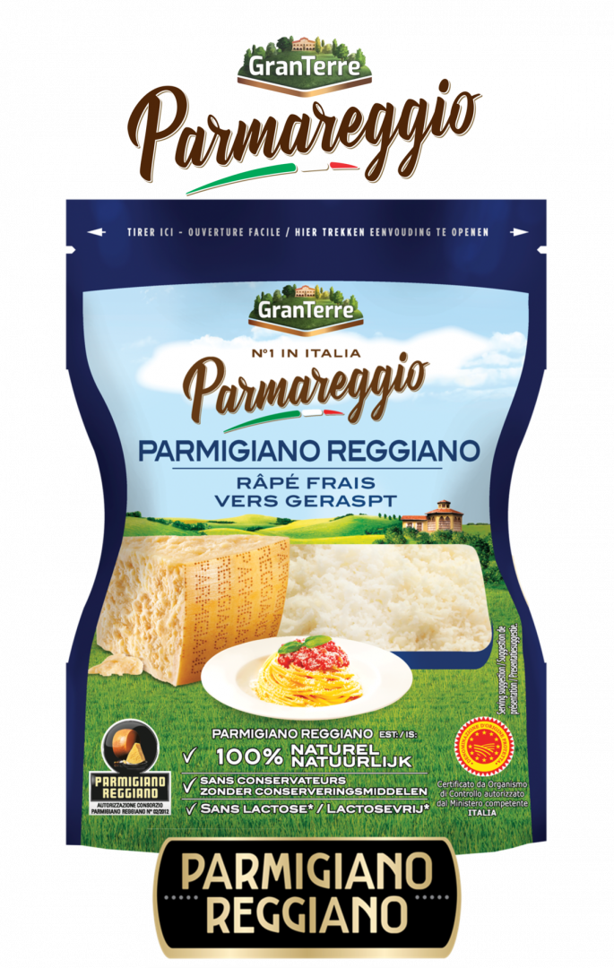 Queijo Parmigiano Reggiano Ralado Parmareggio 60 g