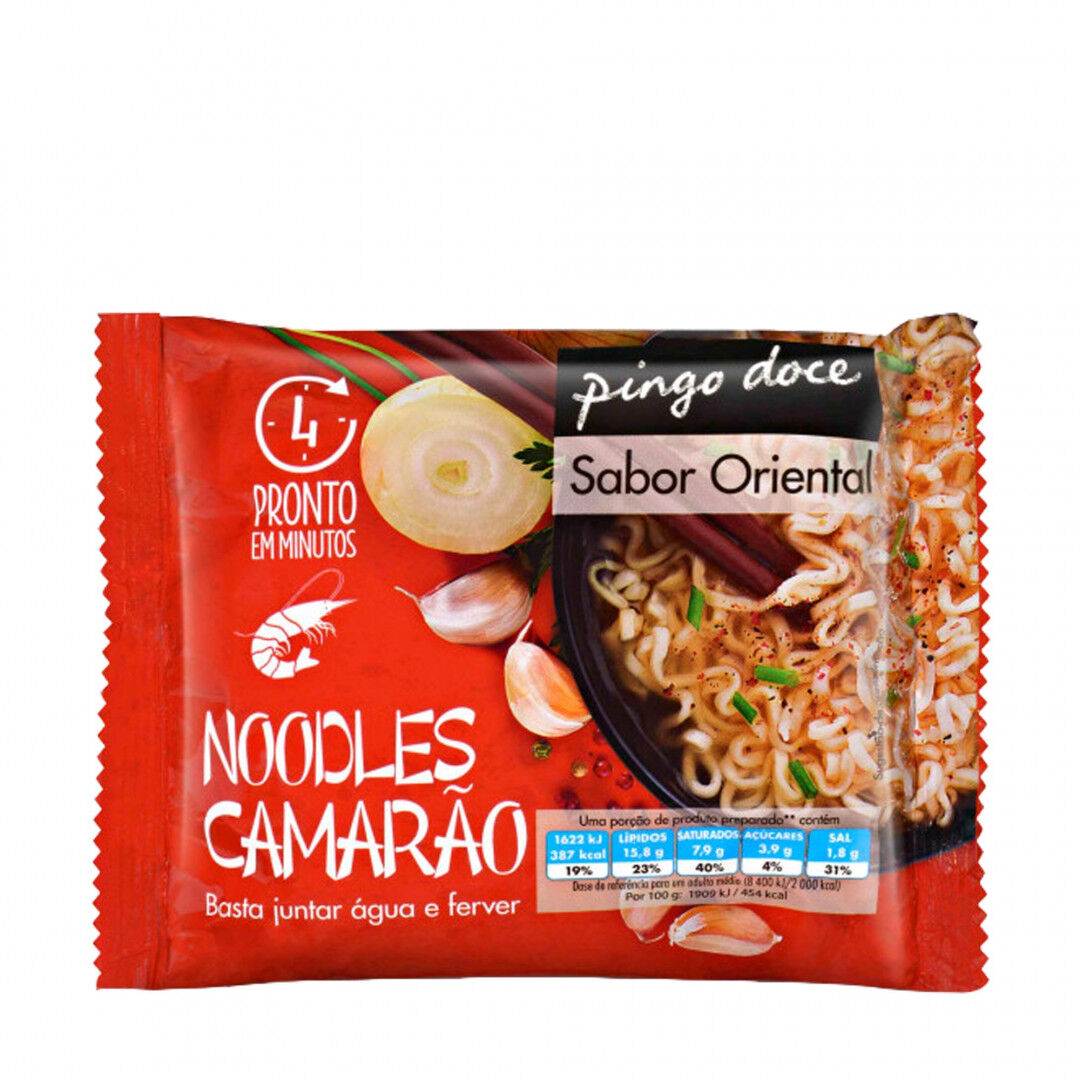 Noodles Sabor a Camarão