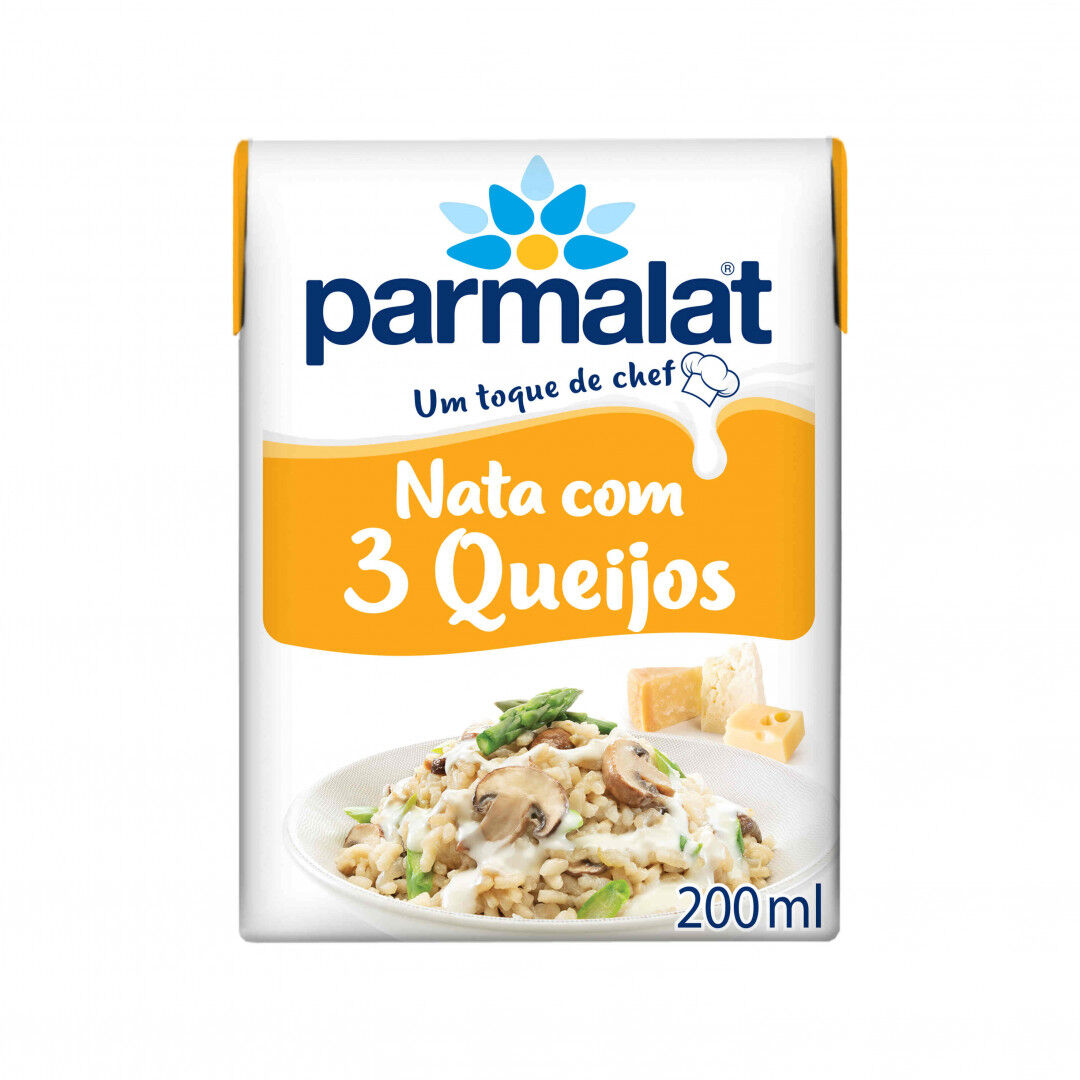 Natas UHT com 3 Queijos