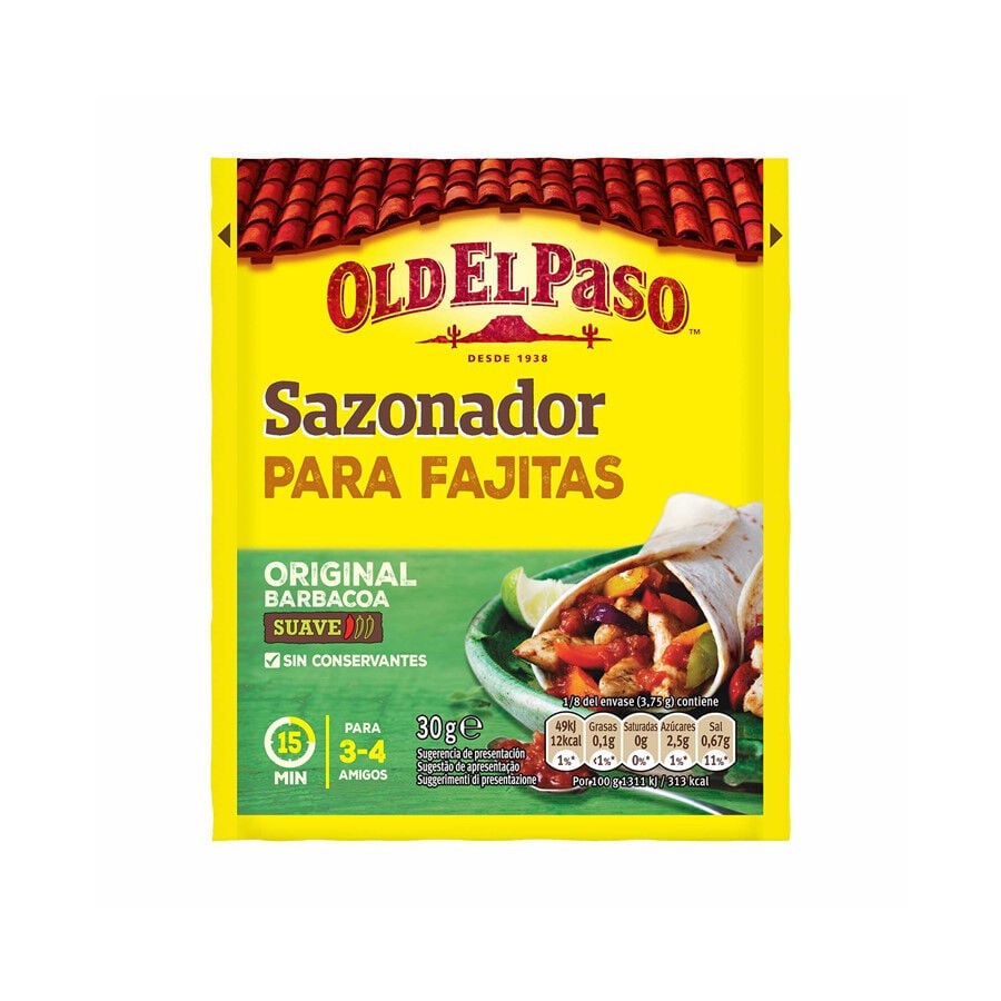 Sazonador para Fajitas