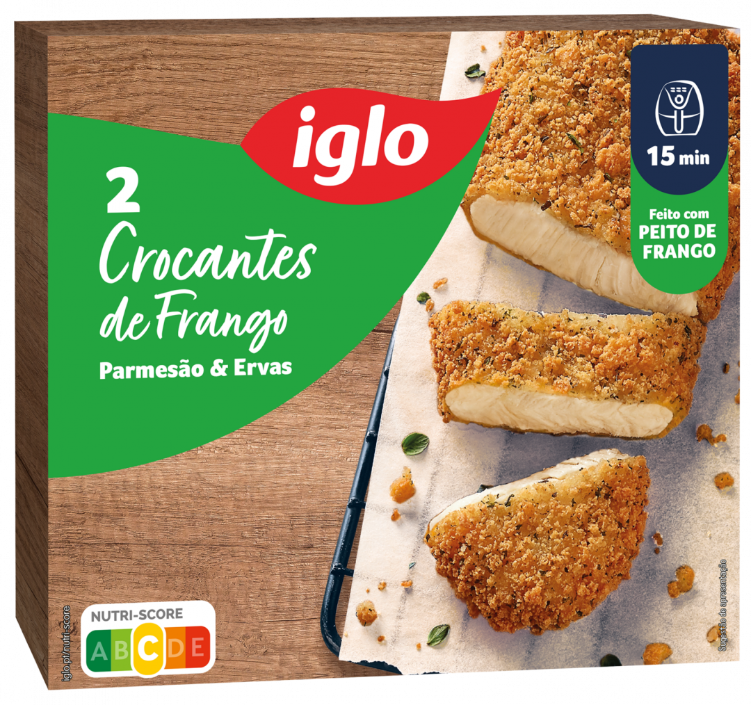 Crocantes de Frango com Parmesão e Ervas Congelados Iglo