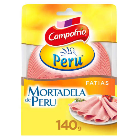 Mortadela de Peru Fatias