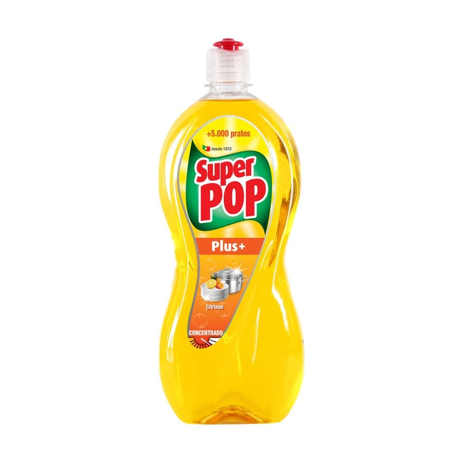 Detergente Loiça Manual Super Citrinos Super Pop