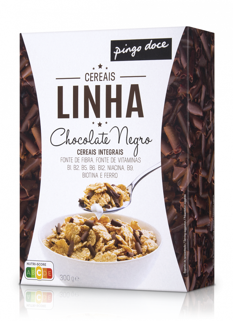 Cereais Linha com Chocolate Negro