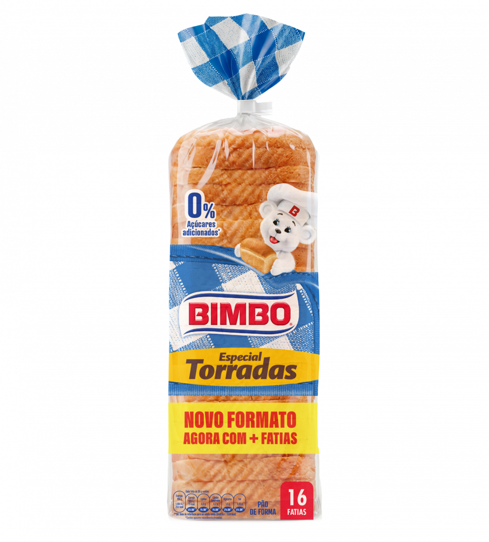 Pão de Forma Especial Torradas