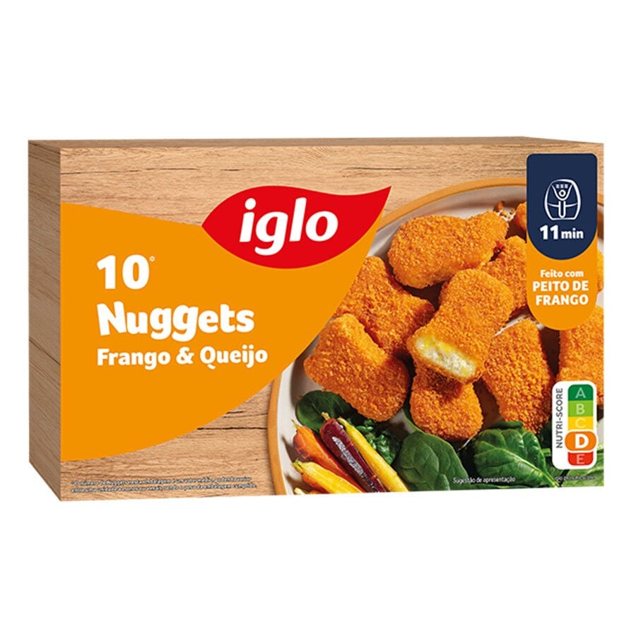 Nuggets de Frango com Queijo 10un Capitão Iglo