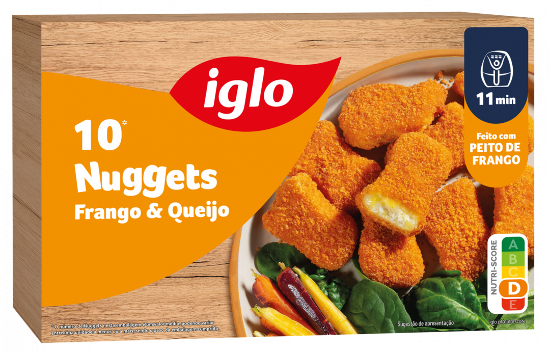 Nuggets de Frango com Queijo 10un Capitão Iglo