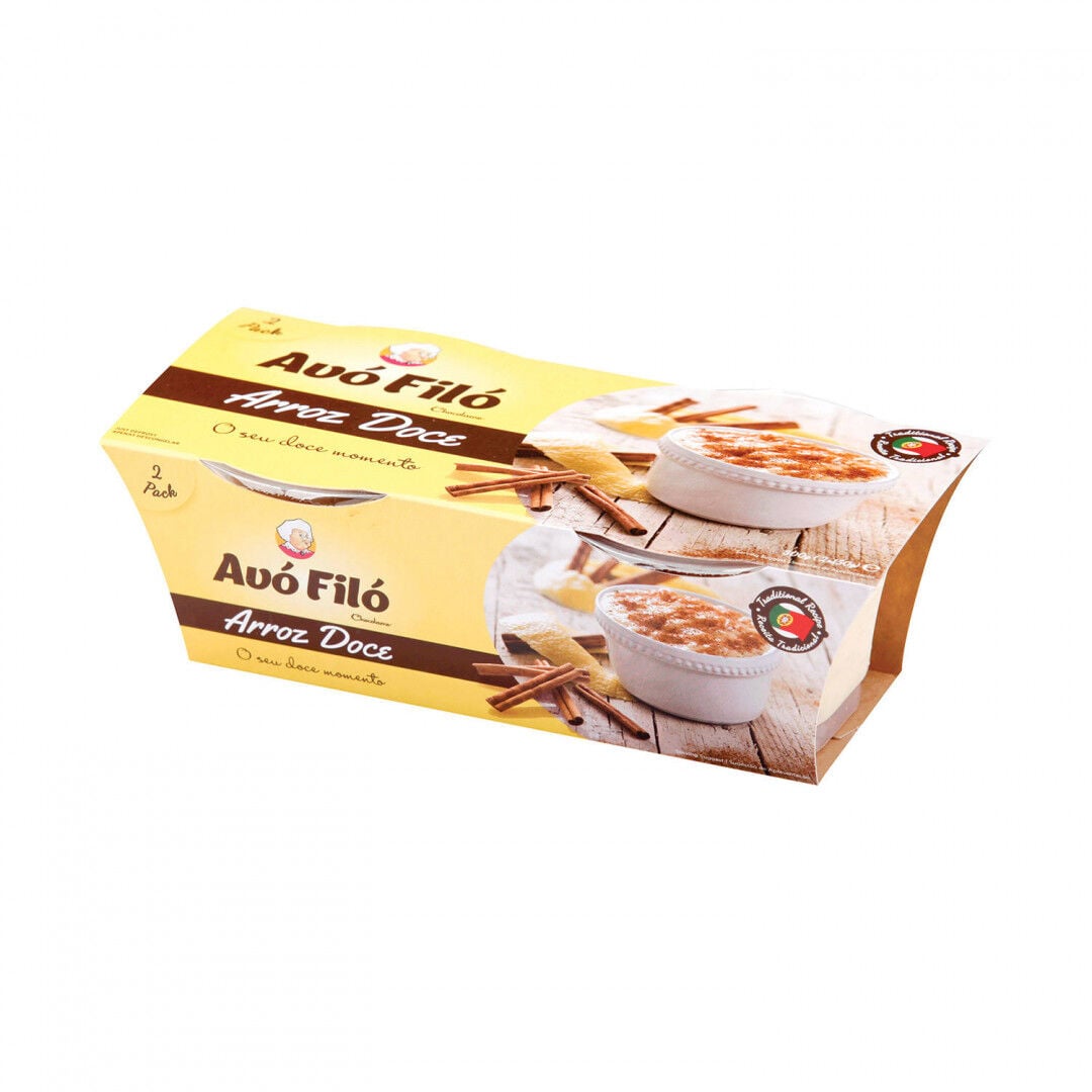 Arroz Doce Pack 2 Avó Filó 300 g