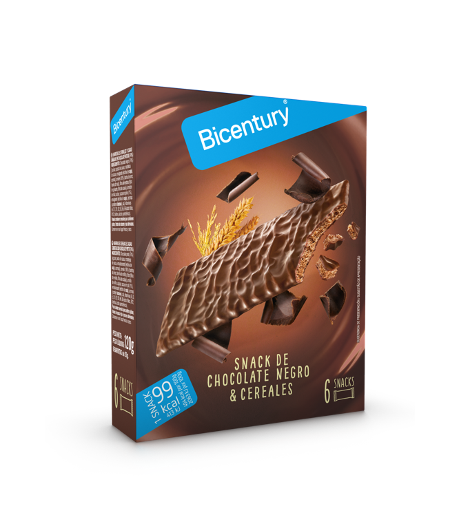 Barras de Chocolate Negro e Cereais