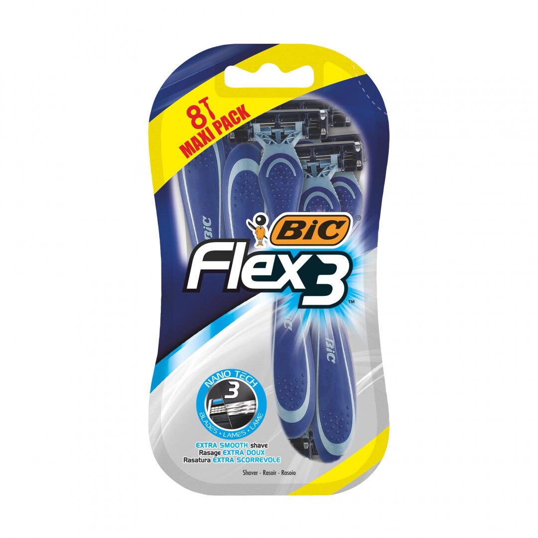 Lâminas Descartáveis Flex 3 Comfort (4+2)