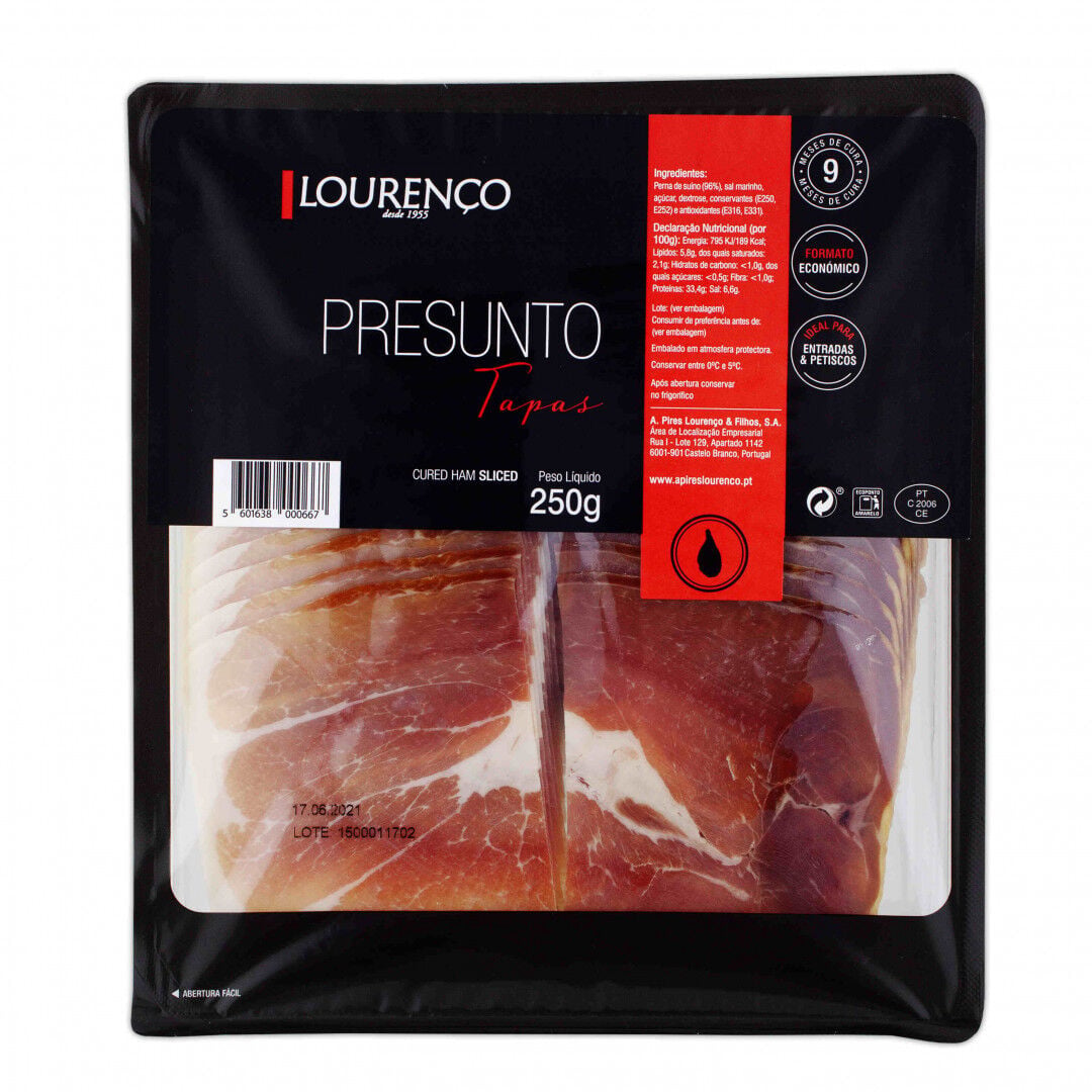 Presunto Tapas Fatiado 9 Meses de Cura