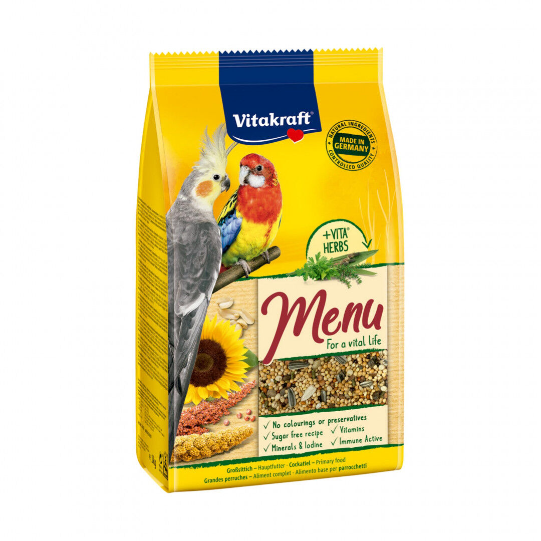 Alimento Menu para Catatua