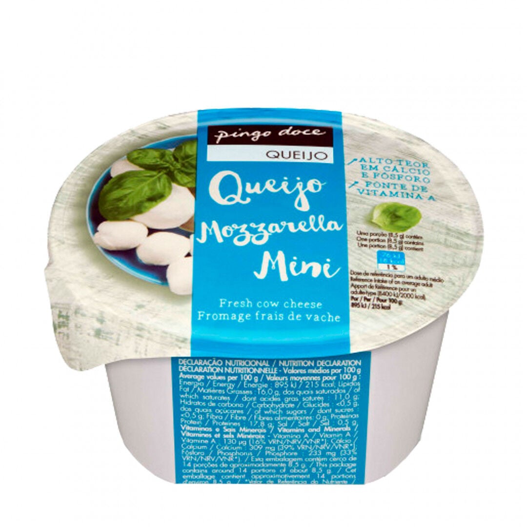 Queijo Fresco Mozzarela Mini