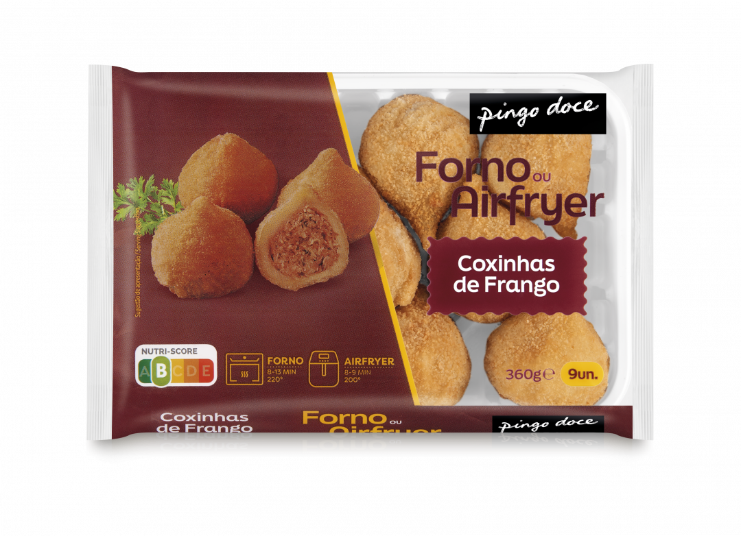 Coxinhas de Frango no Forno Congeladas Pingo Doce