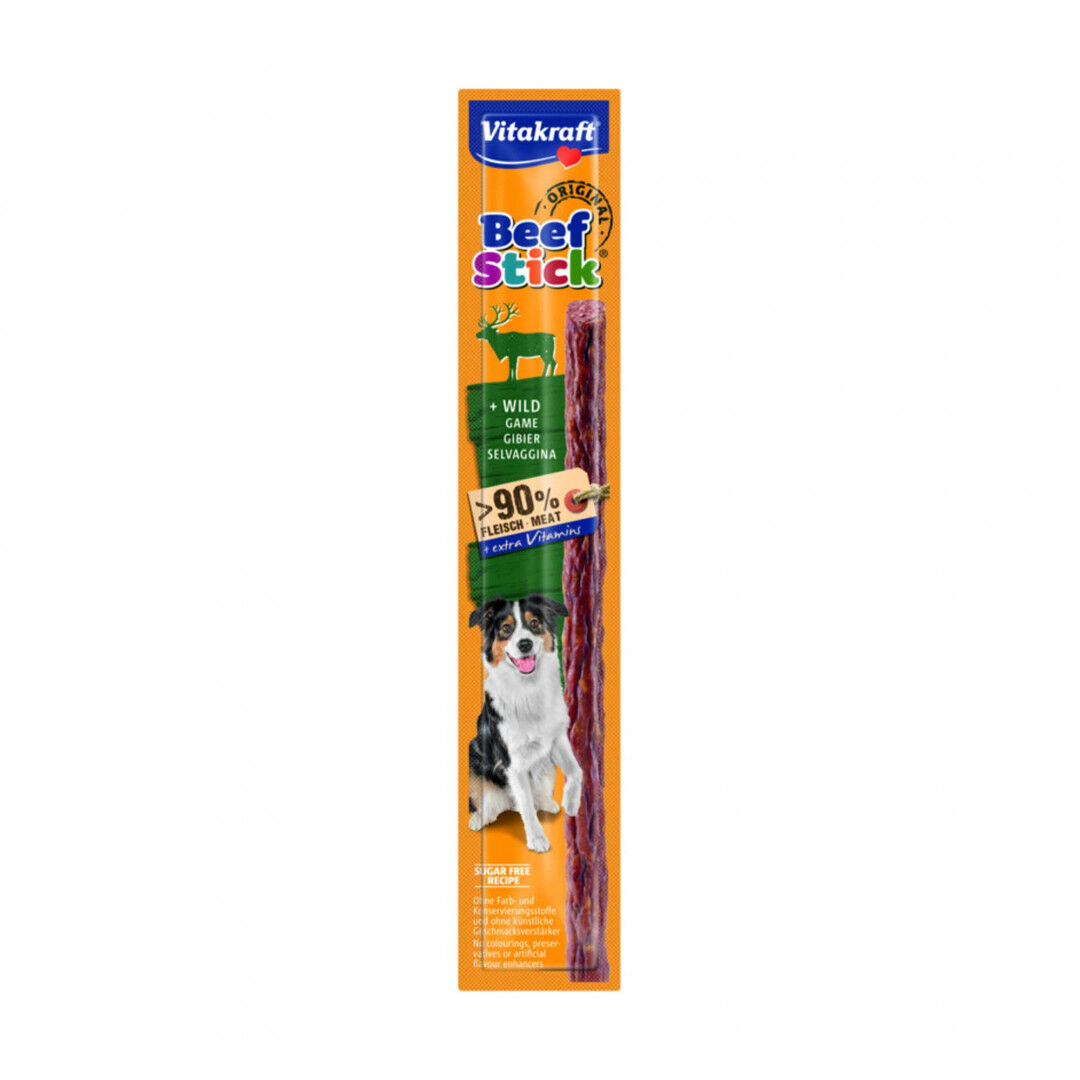 Snack para Cão Sticks com Carne de Caça