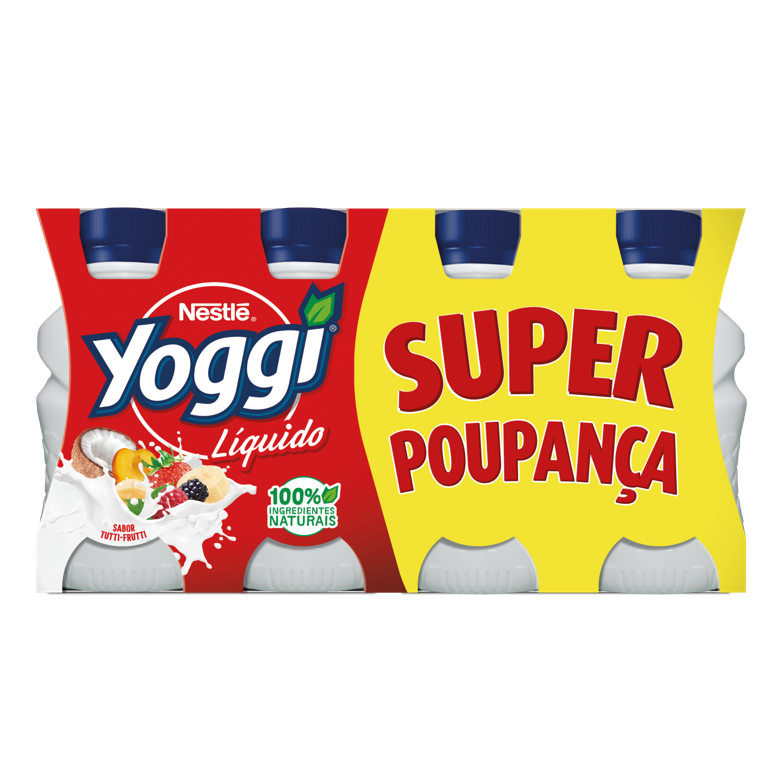 Iogurte Líquido Tutti Frutti Pack 8