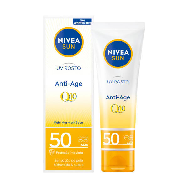 Protetor Solar Rosto Q10 Fps50 Nivea 50 ml