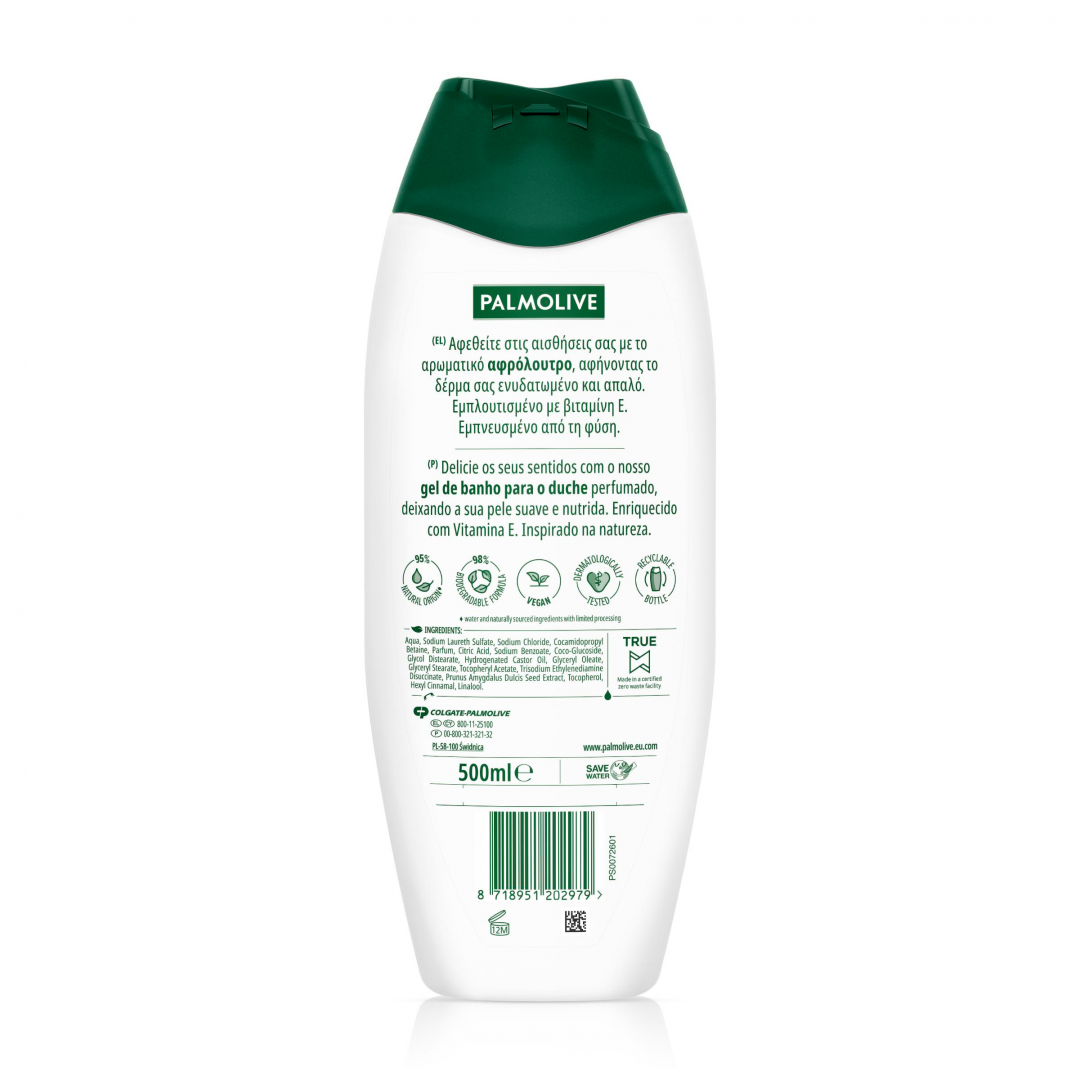 Gel de Banho Naturals Leite de Amêndoa Palmolive