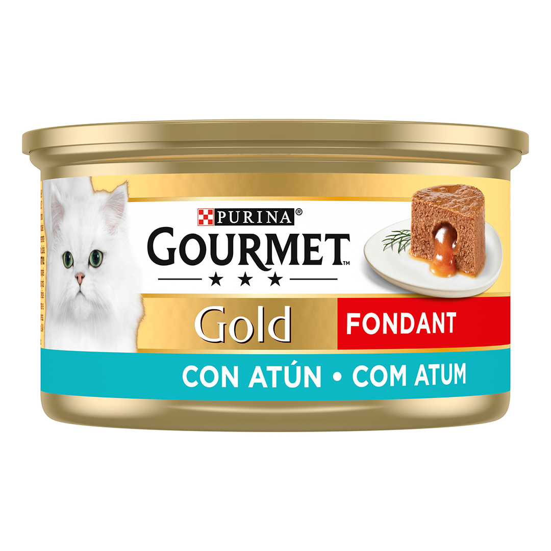 Comida Húmida para Gato Gold Fondant com Atum