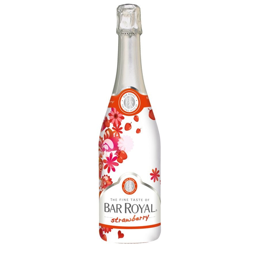 Cocktail Aromatizado Bar Royal Morango