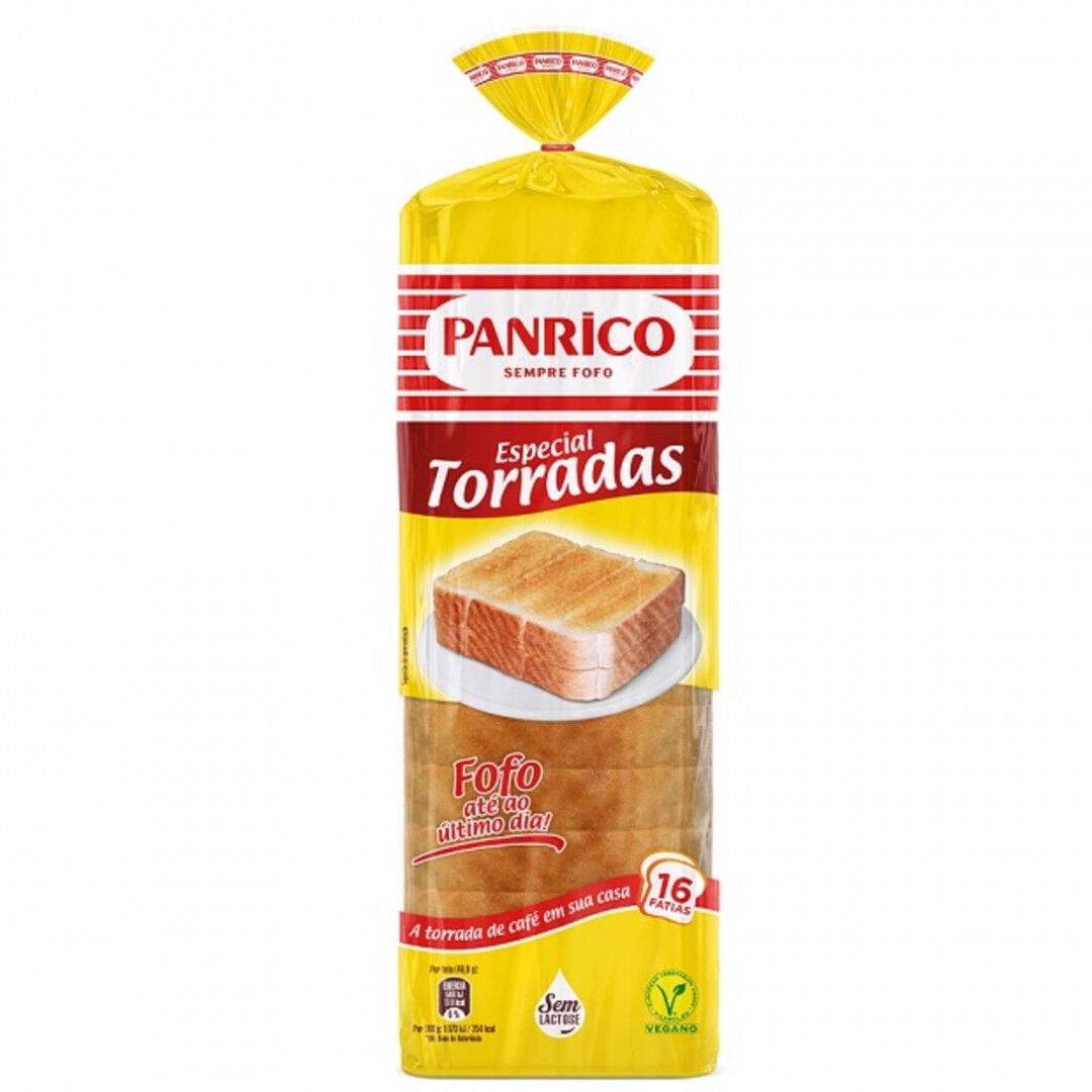 Pão de Forma sem Côdea Especial Torradas Panrico