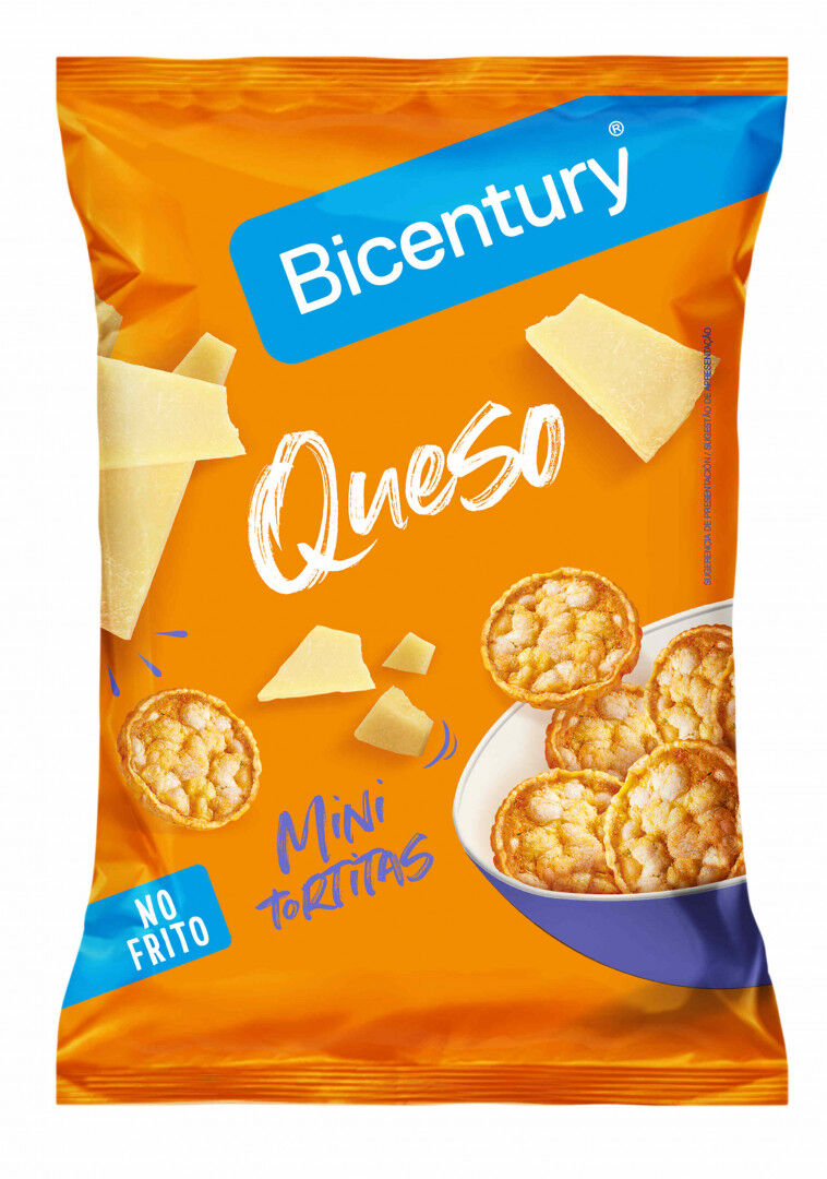 Mini Tortitas Sabor a Queijo