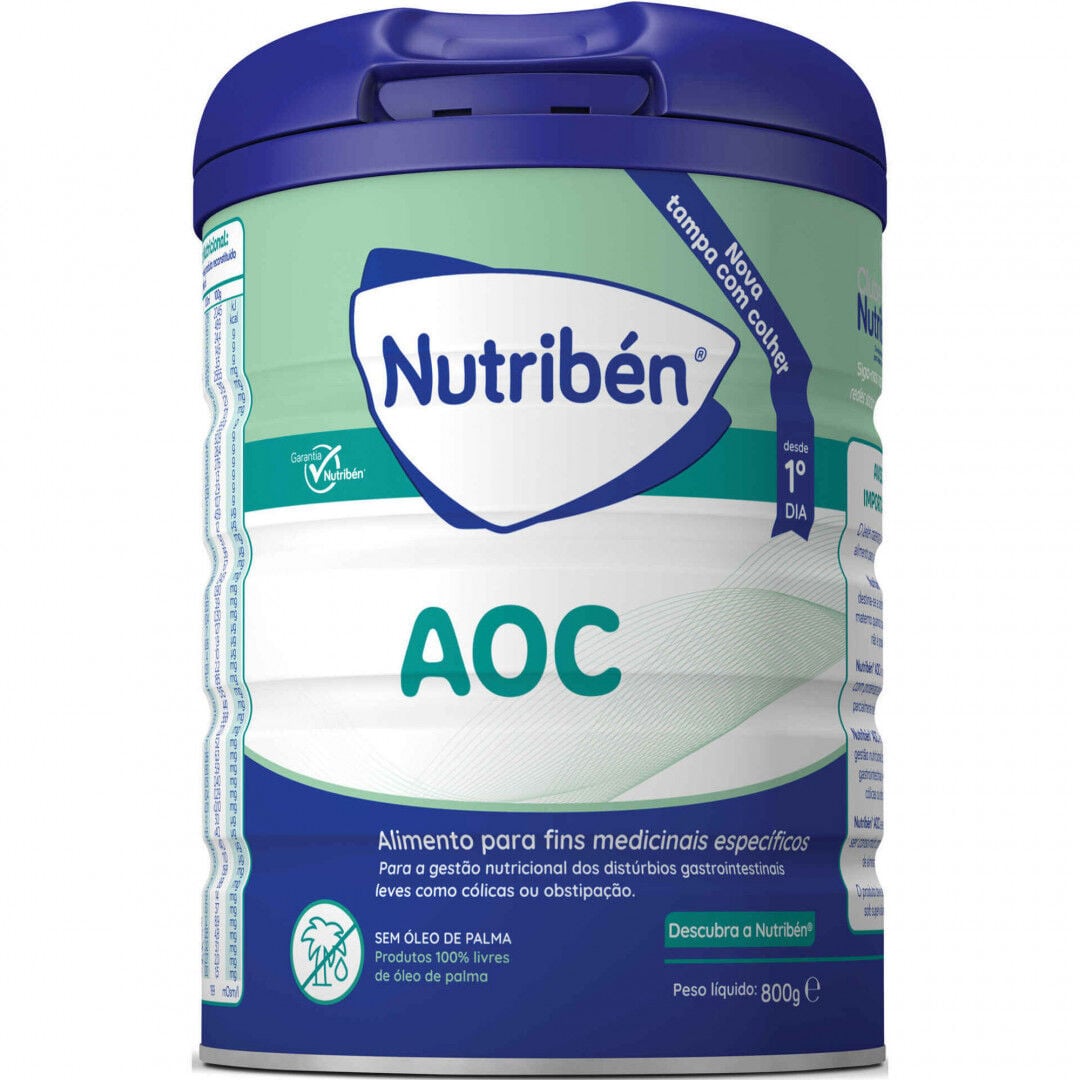 Leite em Pó AOC +0 Meses para Lactentes  Nutribén