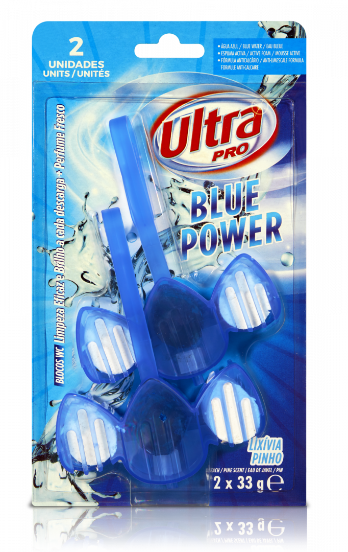 Bloco Sanitário com Lixívia Blue Power