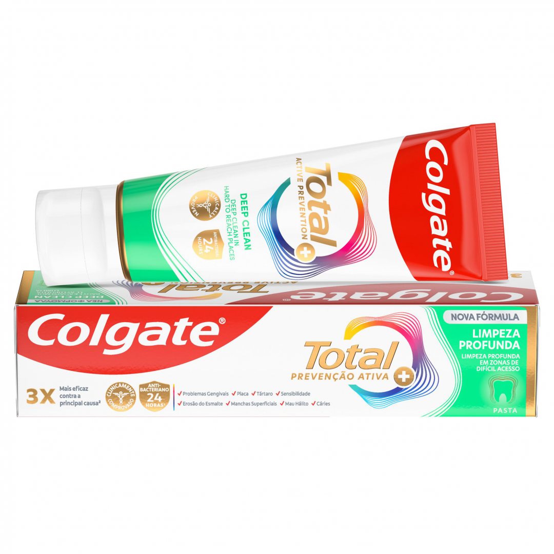 Pasta De Dentes Total Limpeza Profunda Colgate 75 ml