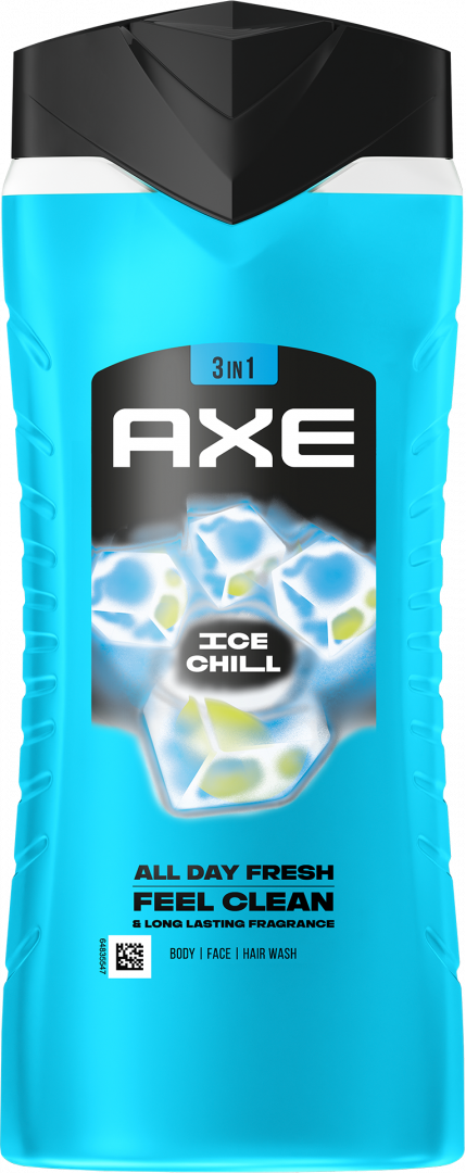 Gel De Banho Ice Chill Axe 400 ml