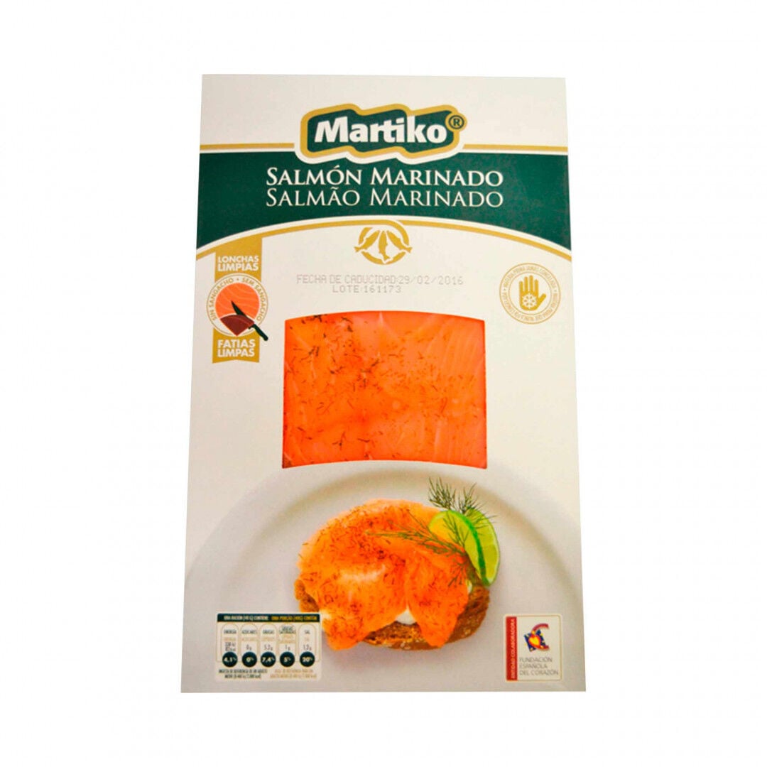 Salmão Marinado Da Noruega Martiko 80 g
