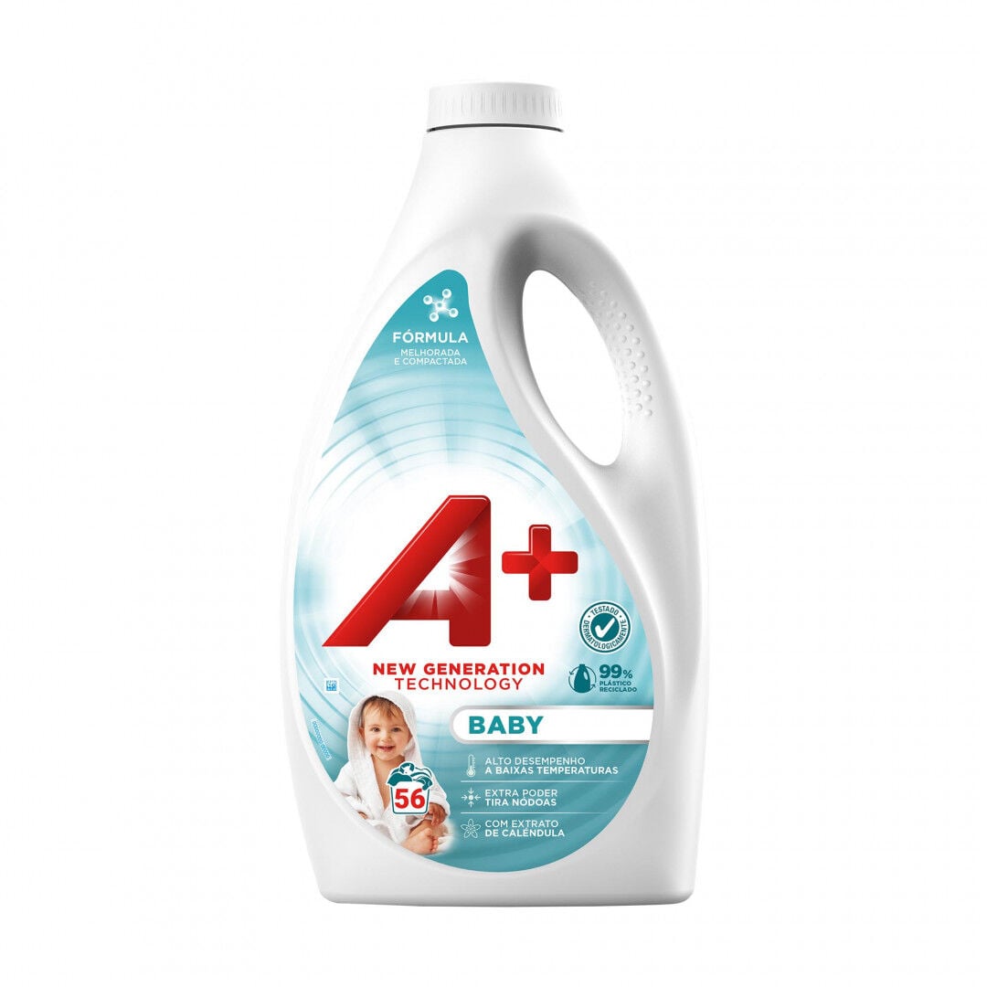 Detergente Máquina Roupa Líquido Baby A+