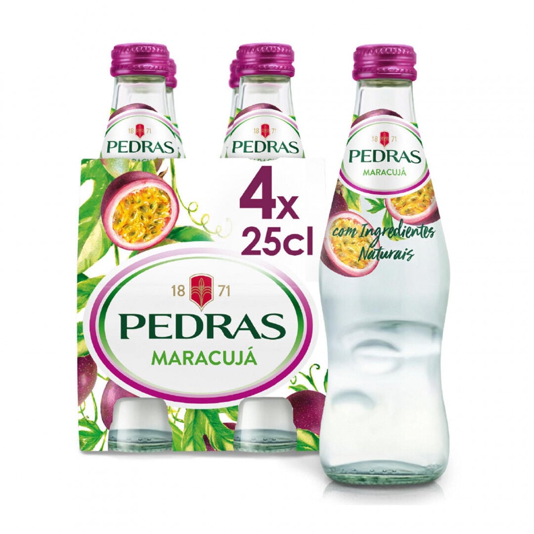 Água com Gás Maracujá Pack 4